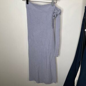 Free People Beach Knit Wrap Skirt